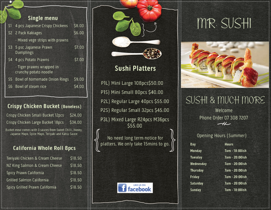MR SUSHI WHAKATANE Whakatane Information