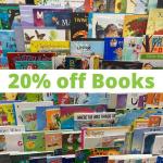20% off books at Paper Plus Whakatane