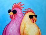 Paint and Wine Night in Whakatāne - Cluckin Fabulous