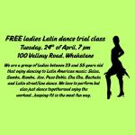 Free Ladies Latin Dance Class - Trial
