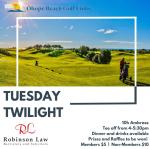 Tuesday Twighlight Golf Ohope Whakatane