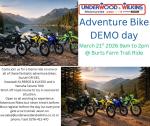 Underwood & Wilkins Motorcycles Adventure Bike Demo Day Whakatane