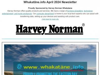 Whakatane.info April Newsletter