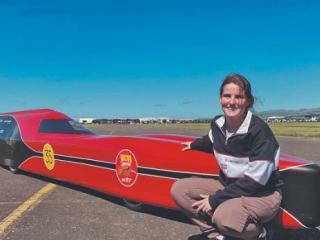 Whakatāne engineer sets sights on electric land speed record Triumph