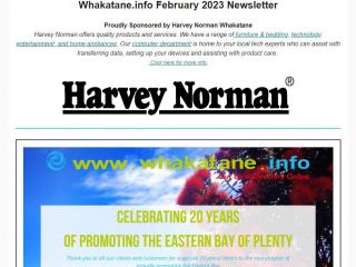 Whakatane.Info February 2023 Newsletter