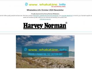 October Whakatane Newsletter