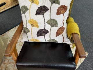 Bridge Chair Leather Seat