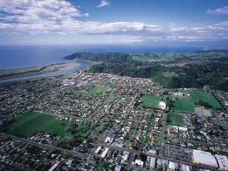 Whakatane Aerial View