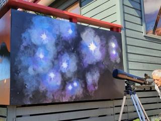 Celebrating Matariki with our new mural by Andy Turner