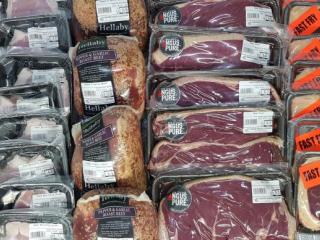 Selection of Packaged Meat