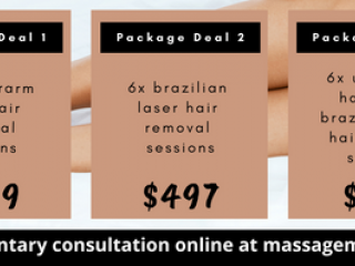 Laser Hair Removal Packages 