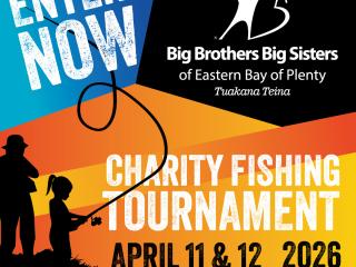 Big Brothers Big Sisters Charity Fishing Tournament 2026 Whakatane Big Brothers Big Sisters Charity Fishing Tournament 2026 Whakatane