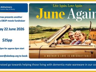 June Again - Movie Fundraiser Whakatane