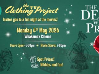 The Clothing Project invites you to a fundraiser screening of The Devil Wears Prada 2