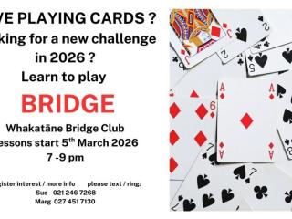 Learn to Play Bridge Whakatane