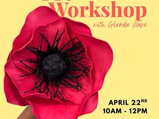 Poppy Flower Workshop Whakatane