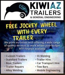 Free Jockey Wheel with Every Trailer