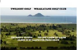 Twilight Golf every Thursday