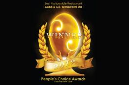 2012 Winner Peoples Choice Restaurant