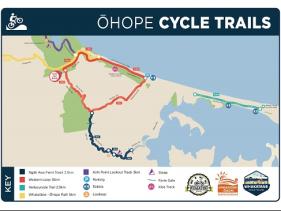 Ohope Cycle Trails Map